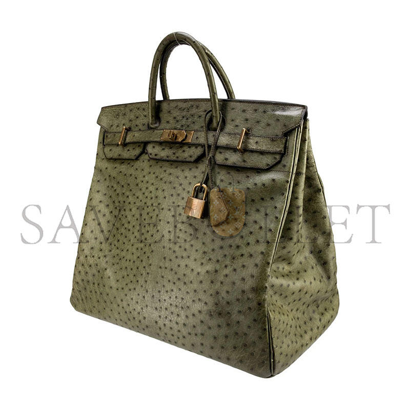 H**mes MASTER OSTRICH HAC BIRKIN 40 (43*41*24cm)